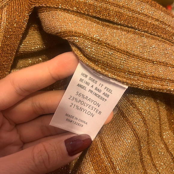 LPA Boone Midi Knit Tan in XS - Picture 3 of 6